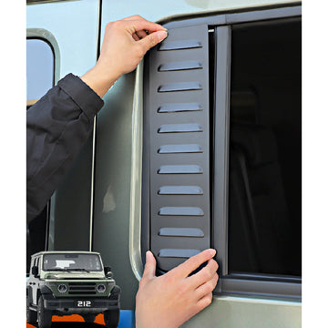 BAW 212 Rear Door Window Trim | Aluminum Alloy Upgrade