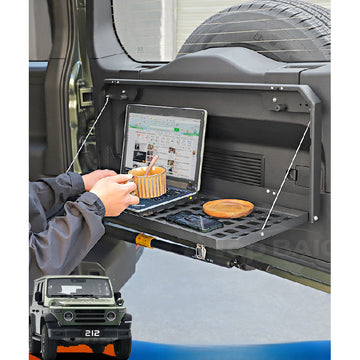 BAW 212 Tailgate Storage Rack | Foldable Off-Road Table