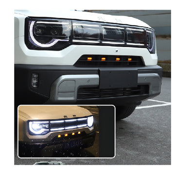 BAIC BJ30 Front Grille Yellow Lights – DRL, Warning & Ambient Decorative Lamps