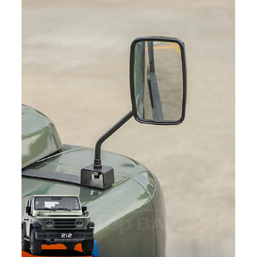 BAW 212 Hood Sand Board Mirror | Wide-Angle Blind Spot Accessory