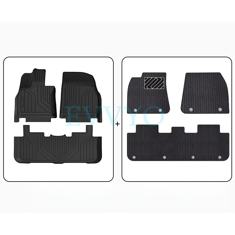 Arcfox Alpha S5 TPE Floor Mats - Wear-Resistant & Waterproof - EVVYO