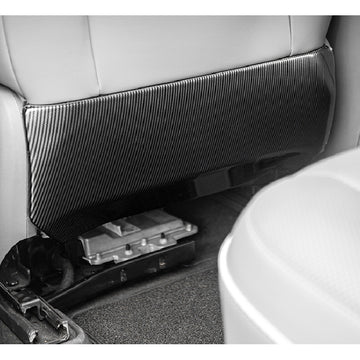 BJ40E Rear Seat Kick Pad – Carbon Fiber ABS Full-Cover Protection