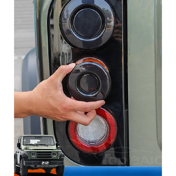 BAW 212 Black Warrior Headlight Covers | Smoked Protective Trim