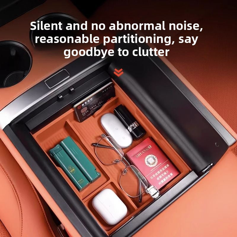 Li Auto L6/L7 Silicone Armrest Storage Box - EVVYO