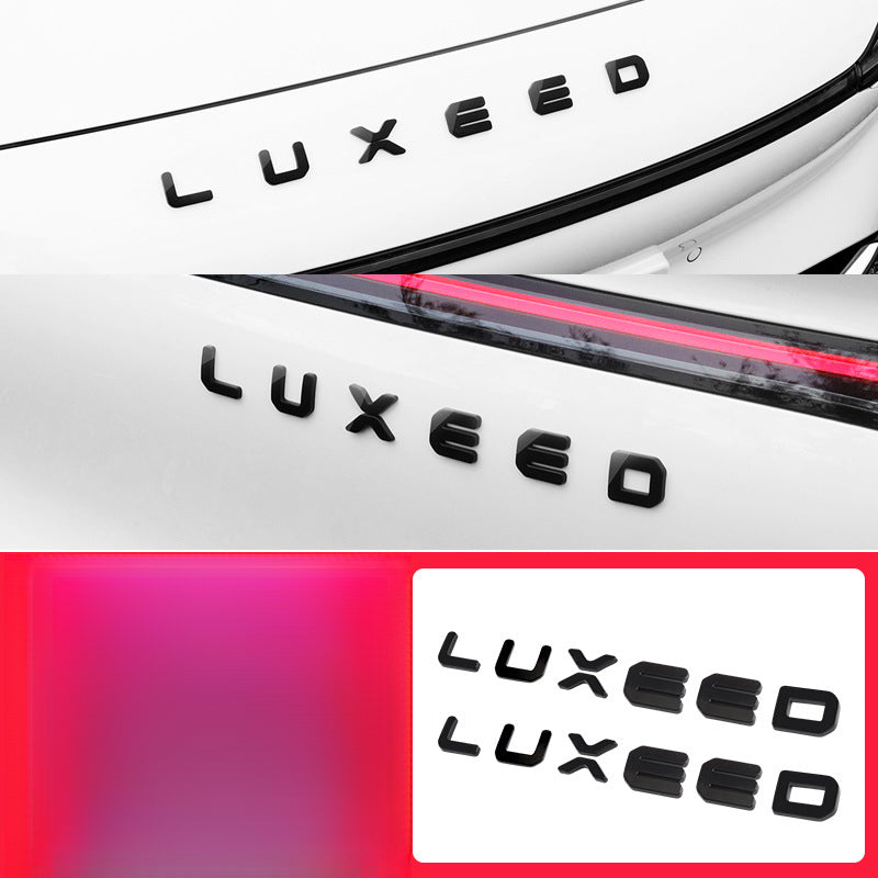 Luxeed S7/R7 Black Knight Emblem Decals - EVVYO
