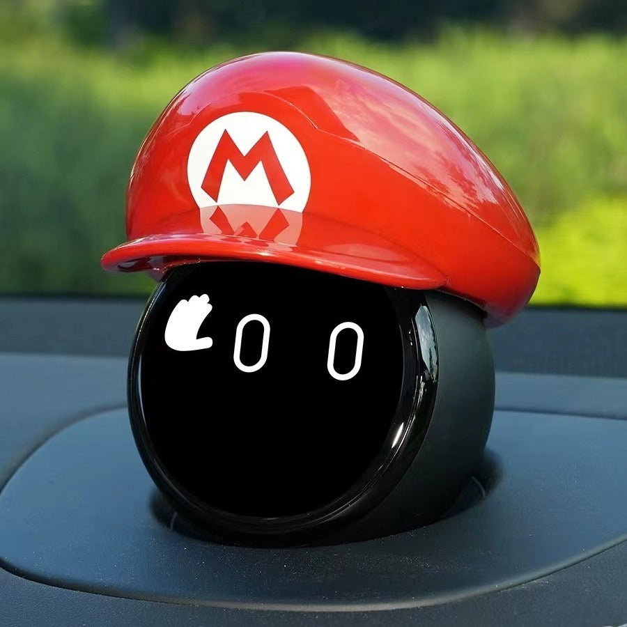 NIO Nomi Super Mario Helmet Hat – Fun Car Interior Accessories