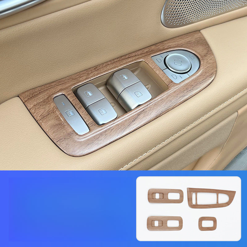 AITO M7 Wood Grain Window Control Panel Frame - EVVYO