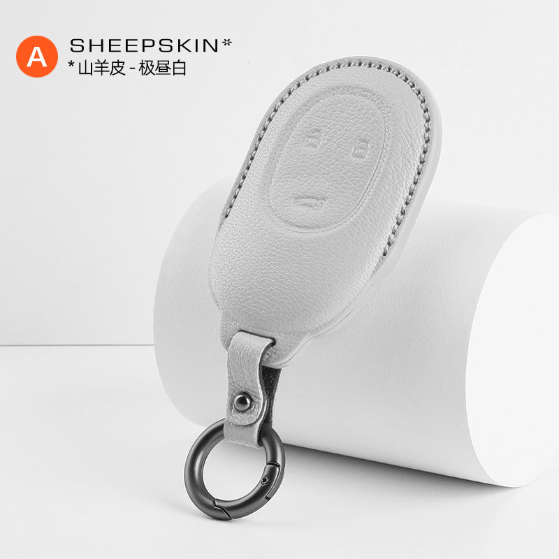 NIO Goat Leather Key Fob Cover - EVVYO