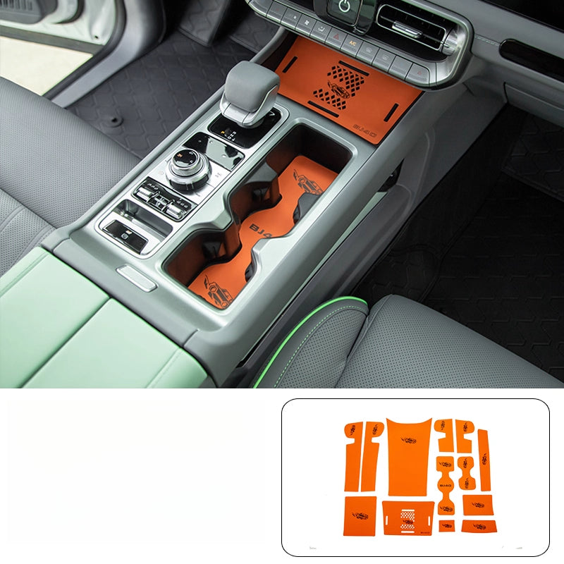 BJ40E Magic Core Door Pocket & Storage Box Mats – Anti-Dust & Noise Protection