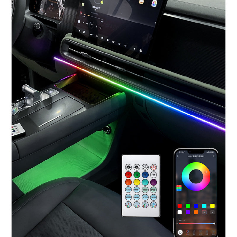 BAIC BJ30 Center Console Ambient Light Strip – Interior Decorative LED