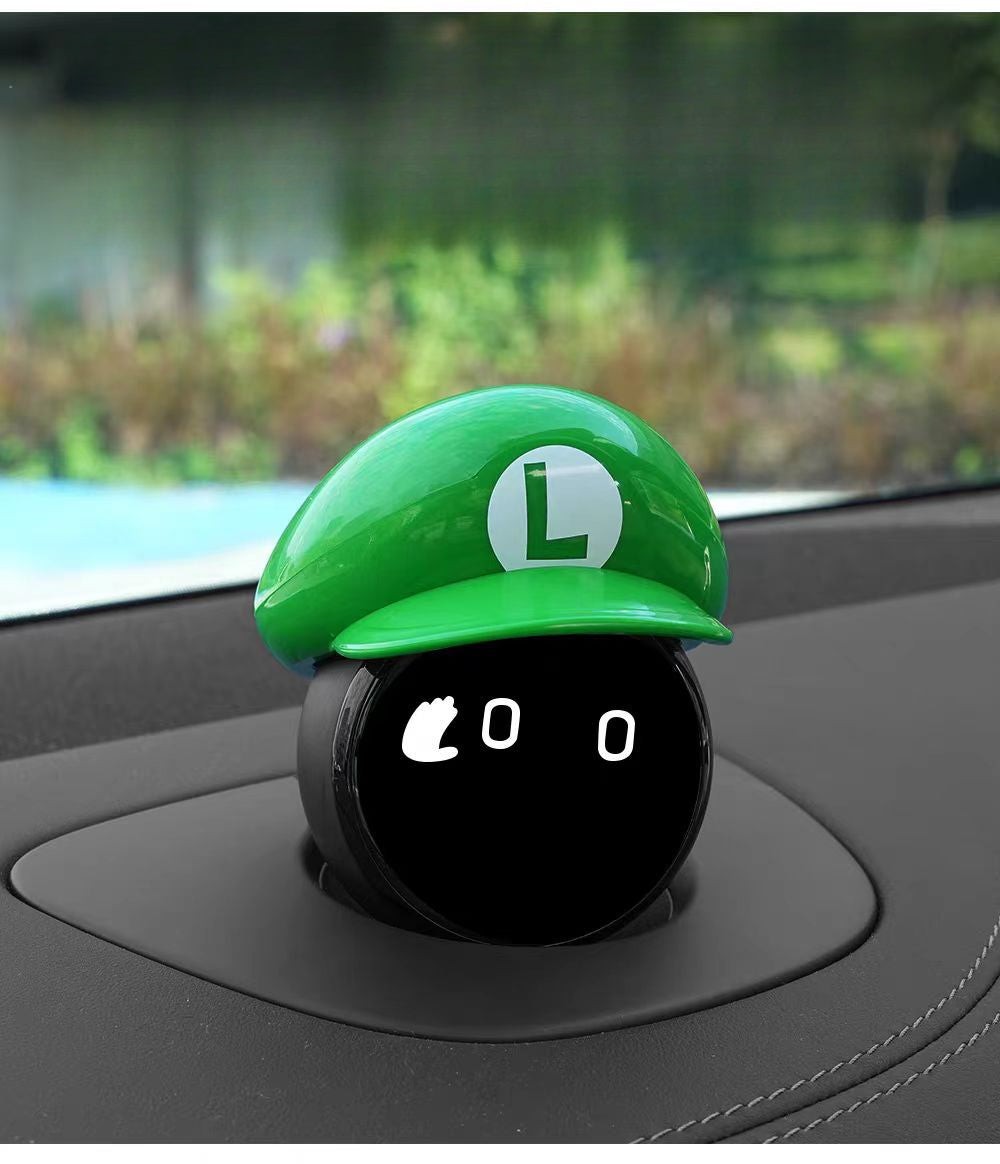 NIO Nomi Super Mario Helmet Hat – Fun Car Interior Accessories