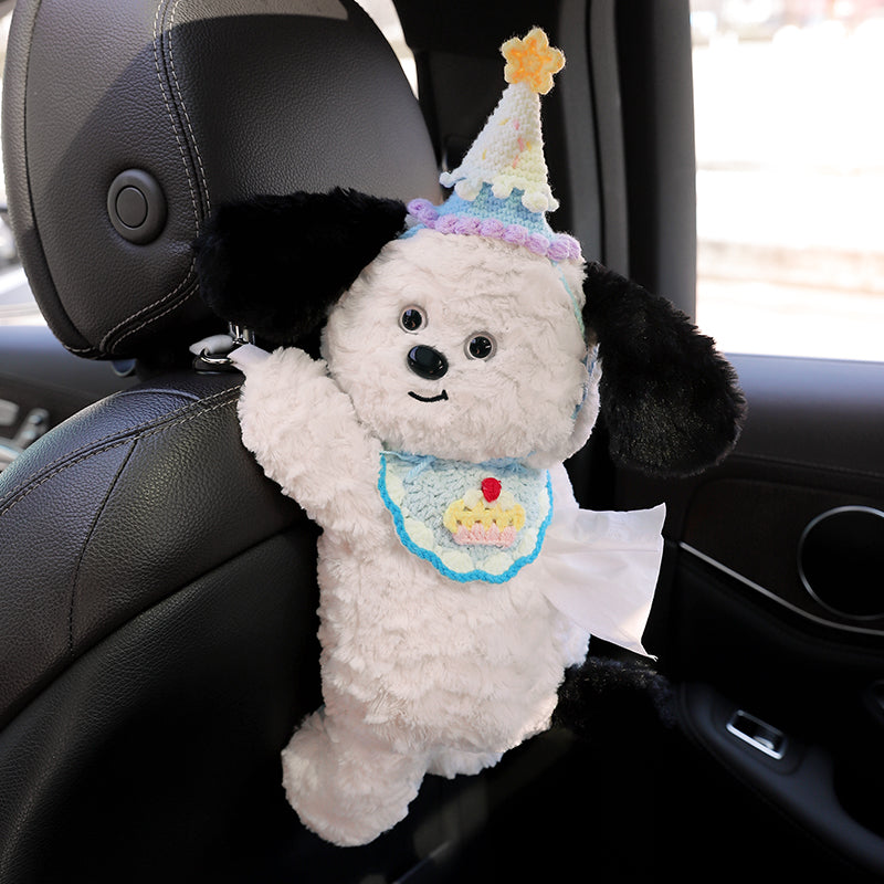 Creative Car Tissue Box – Hanging Cute Cartoon Car Tissue Holder