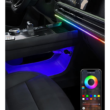 BAIC BJ30 Center Console Ambient Light Strip – Storage Box Illumination