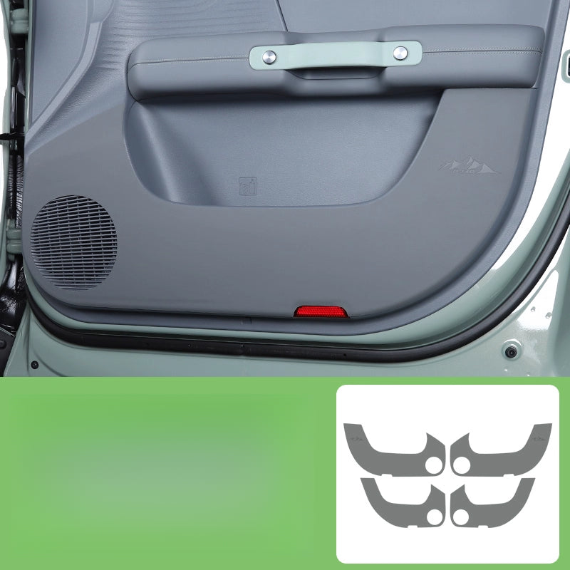 BAIC BJ30 Door Kick Pad – Leather Anti-Scratch Protector Trim