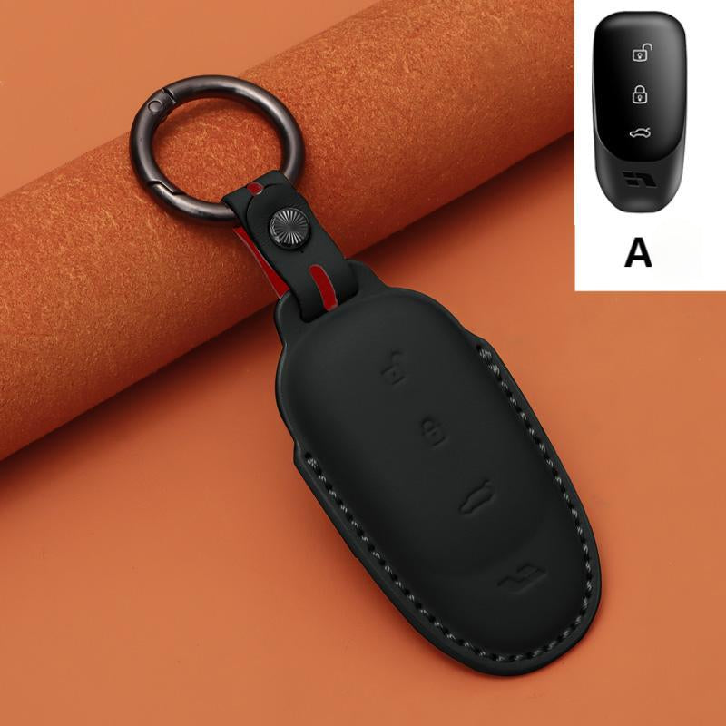Li auto L9/L8/L7/L6/one key case-genuine leather smart key cover - EVVYO