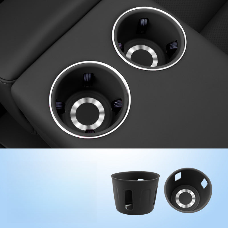Li Auto L6–L9/MEGA Silicone Cup Holder Mat & Tray - EVVYO