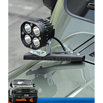 BAW 212 Hood Expansion Bracket |   Off-Road Light Mount