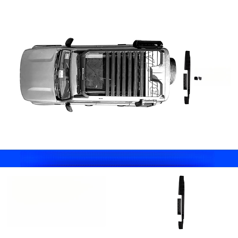 BAIC BJ40E Stainless Steel Door Sill Plates
