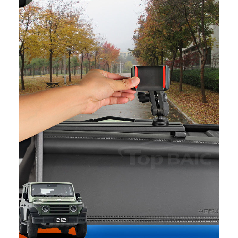 BAW 212 Sliding Rail Phone Holder |   Central Console Mount