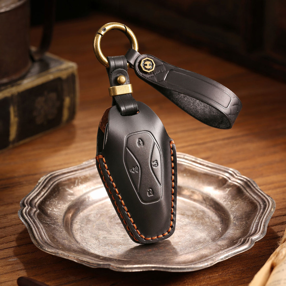 ARCFOX Alpha S/T Genuine Leather Handmade Key Cover - EVVYO