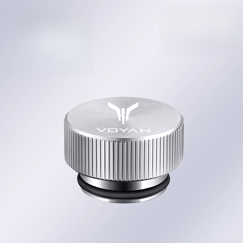 Voyah Car Cigarette Lighter Dust Cover |   Aluminum Alloy Plug with Rubber Seal
