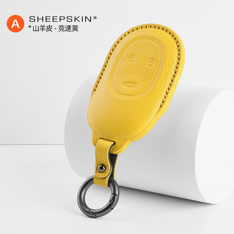 NIO Goat Leather Key Fob Cover - EVVYO