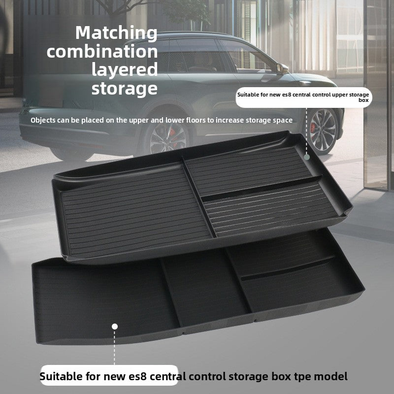 NIO ES8 Center Console Storage Tray – Custom Interior Organizer - EVVYO