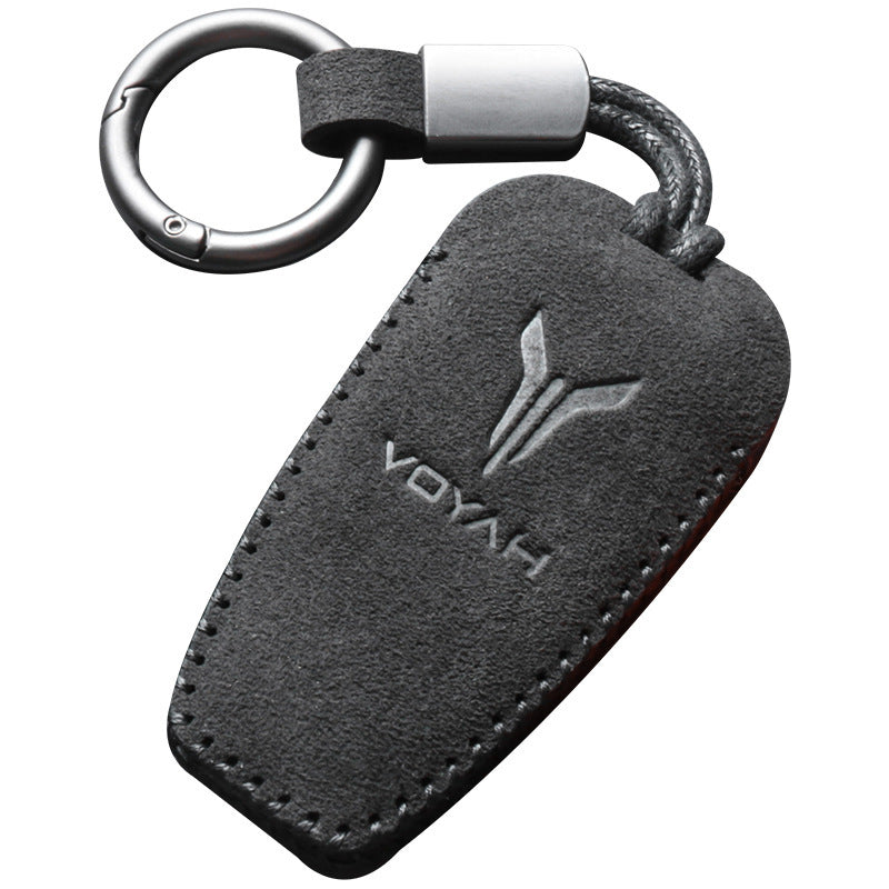 2023 Voyah Dreamer Pursuit Suede Leather Key Case - EVVYO