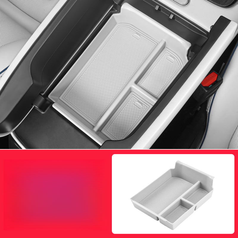 Luxeed S7 Armrest Storage Organizer Box - EVVYO