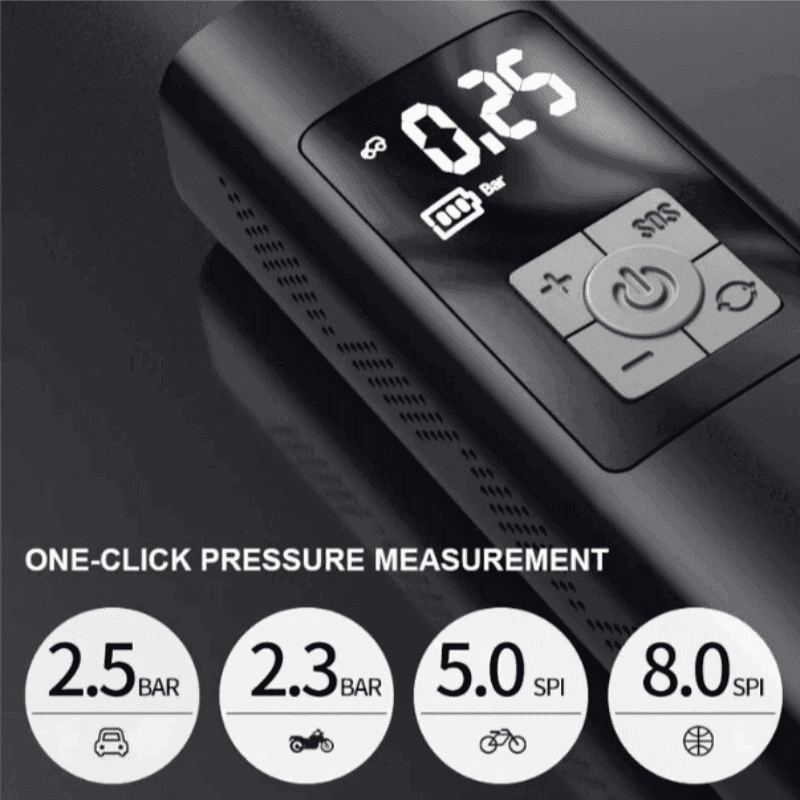 Portable Rechargeable Wireless Electric Tire Inflator - EVVYO