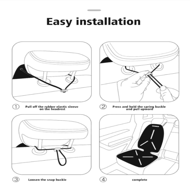 Car Child Safety Seat Pad Protection Bottom Wear Mat - EVVYO
