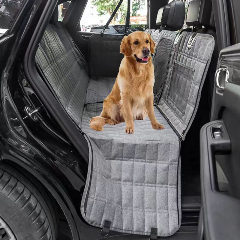 Dog Car Seat Cover with Mesh Window