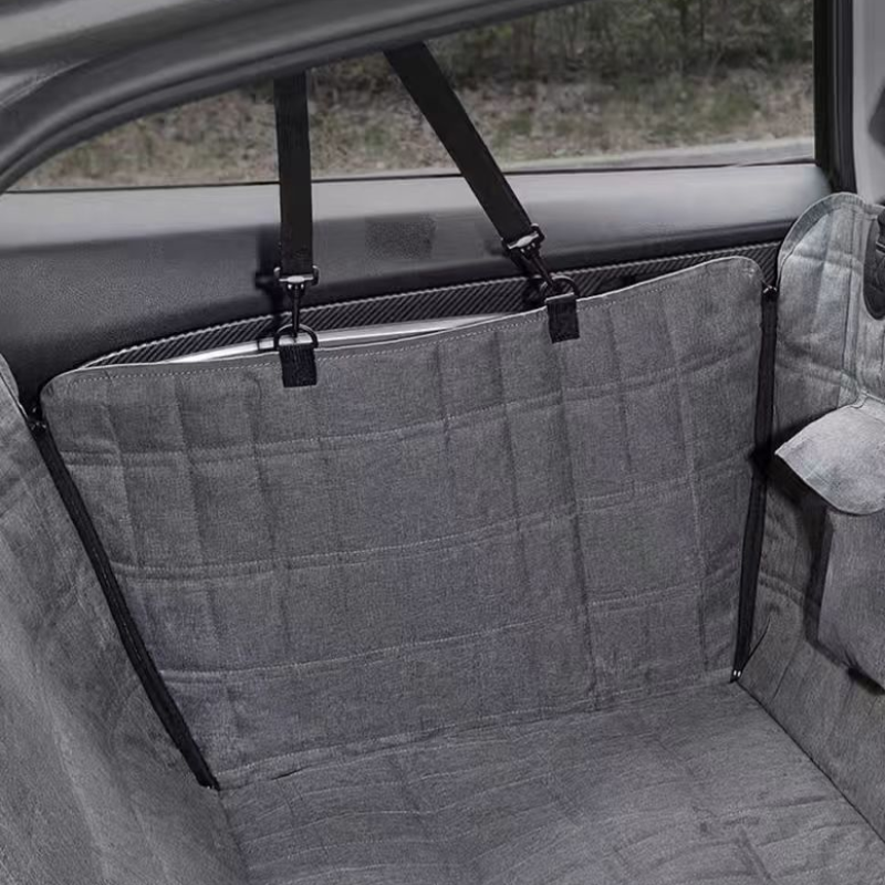Dog Car Seat Cover with Mesh Window