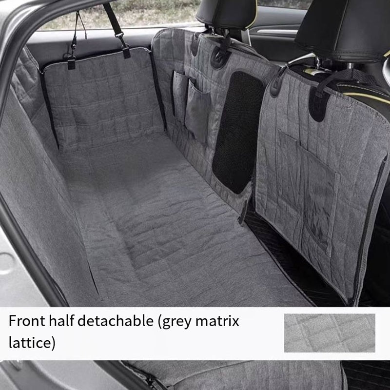 Dog Car Seat Cover with Mesh Window