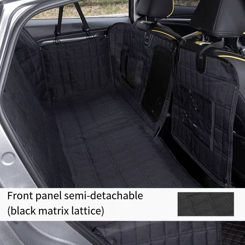 Dog Car Seat Cover with Mesh Window