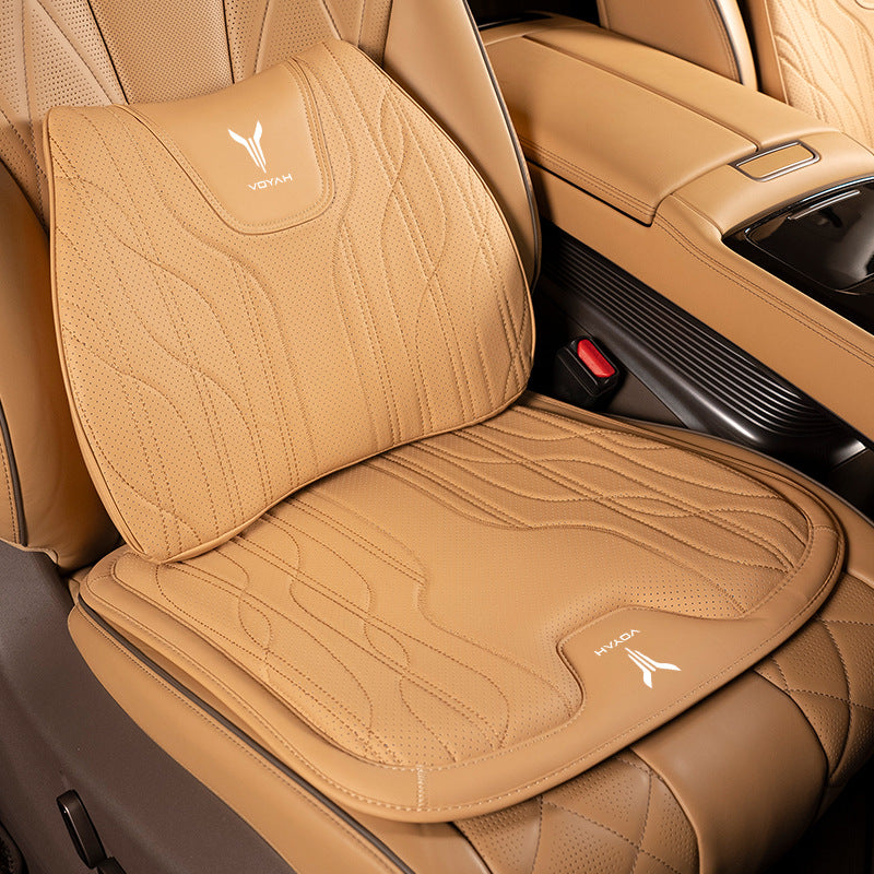 Voyah FREE & Dreamer Leather Headrest and Lumbar Support Cushions - EVVYO