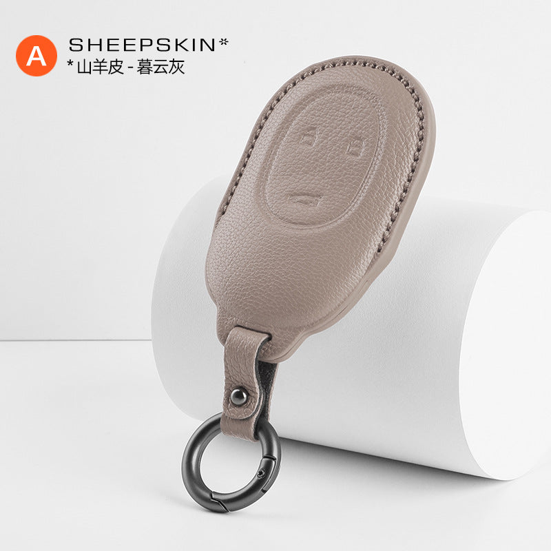 NIO Goat Leather Key Fob Cover - EVVYO