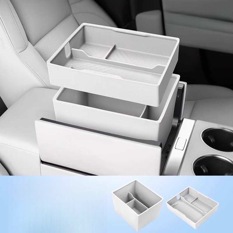 Li Auto L6/L7 Silicone Armrest Storage Box - EVVYO