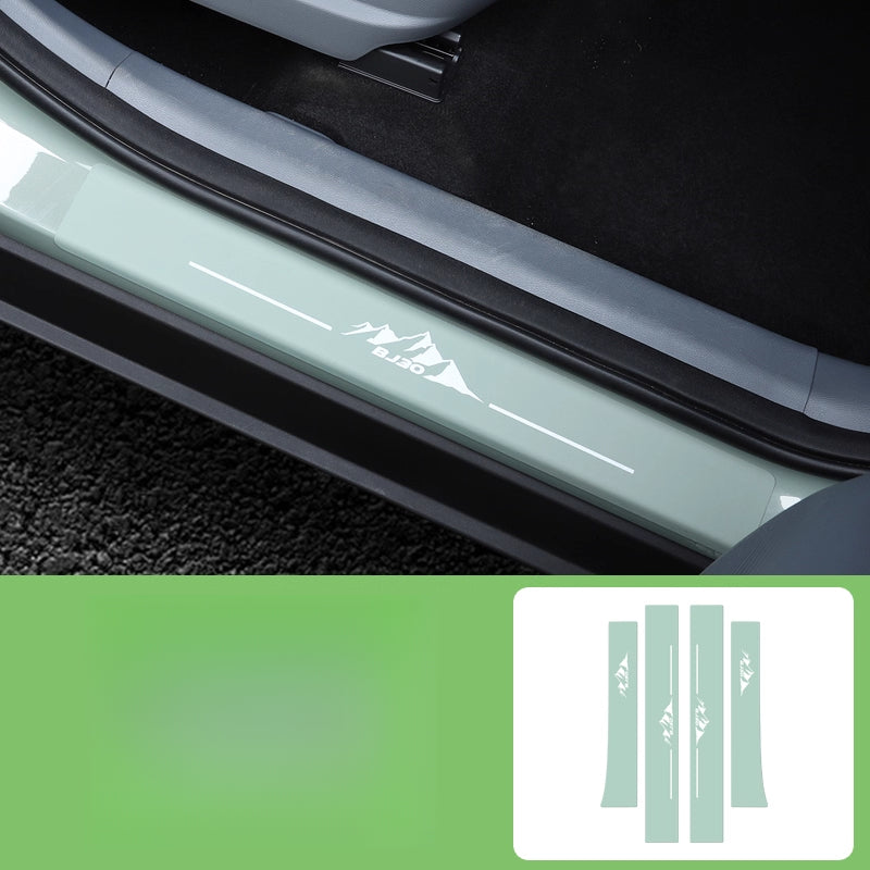 BAIC BJ30 Door Sill Protector – Welcome Pedal Cover Trim Anti-Scratch