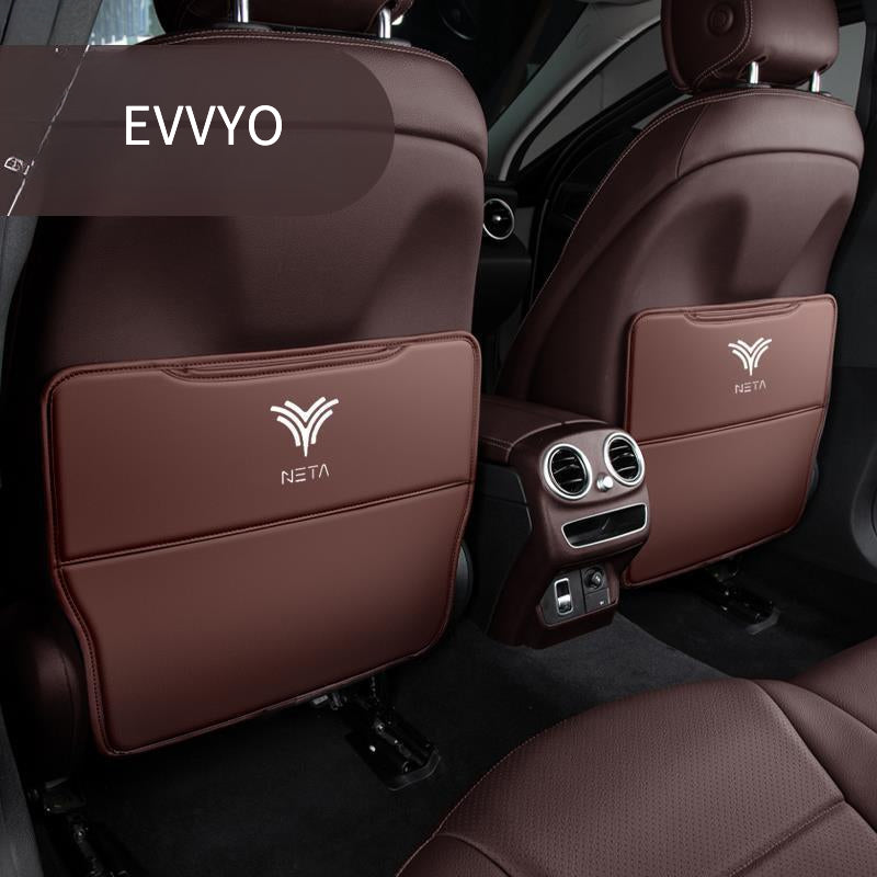NETA Rear Seat Back Kick Mat – Anti-Dirty Interior Protector - EVVYO