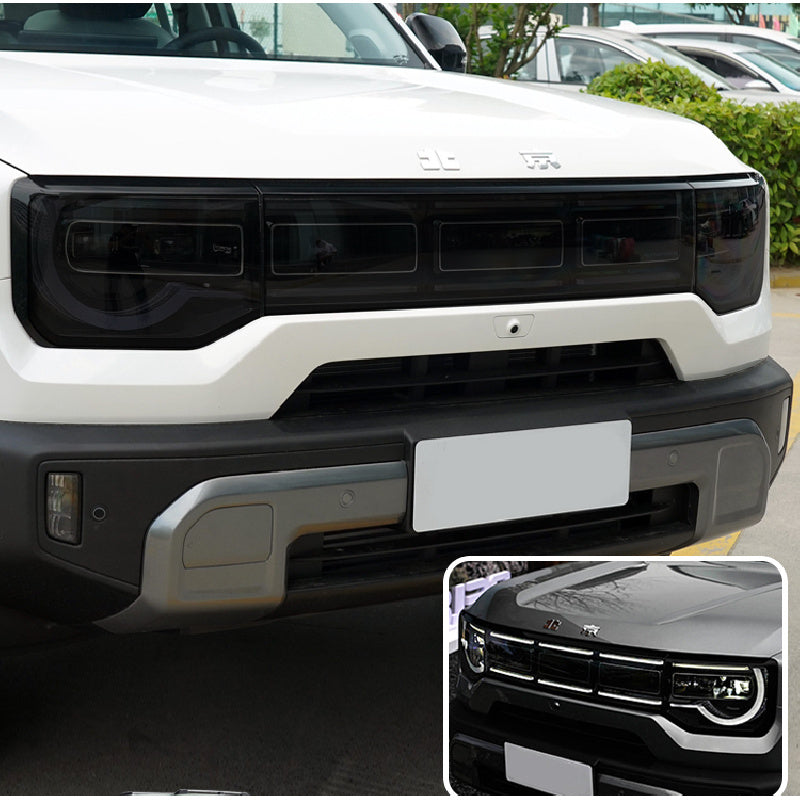 BAIC BJ30 Headlight & Taillight Tint Film – Blackout Decorative Wrap