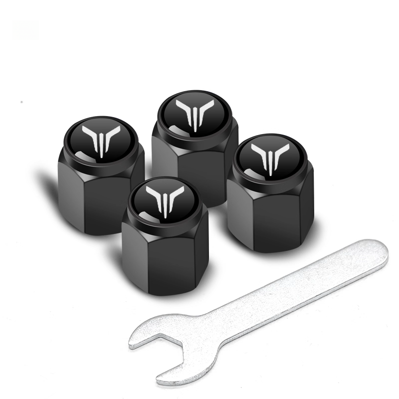 Voyah Universal Brass Tire Valve Stem Caps