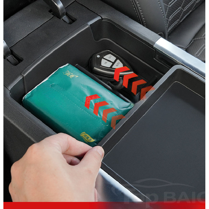 BAW 212 Center Armrest Storage Box |   Multi-Compartment Organizer