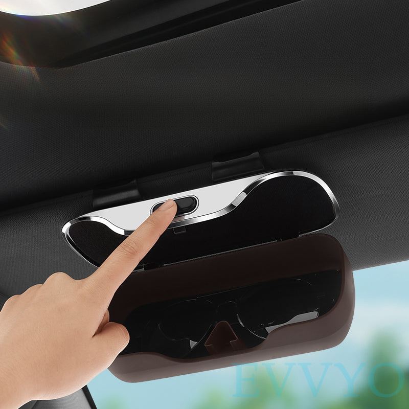 Voyah Car Sunglasses Holder |   Sun Visor Glasses Case with One-Touch Open