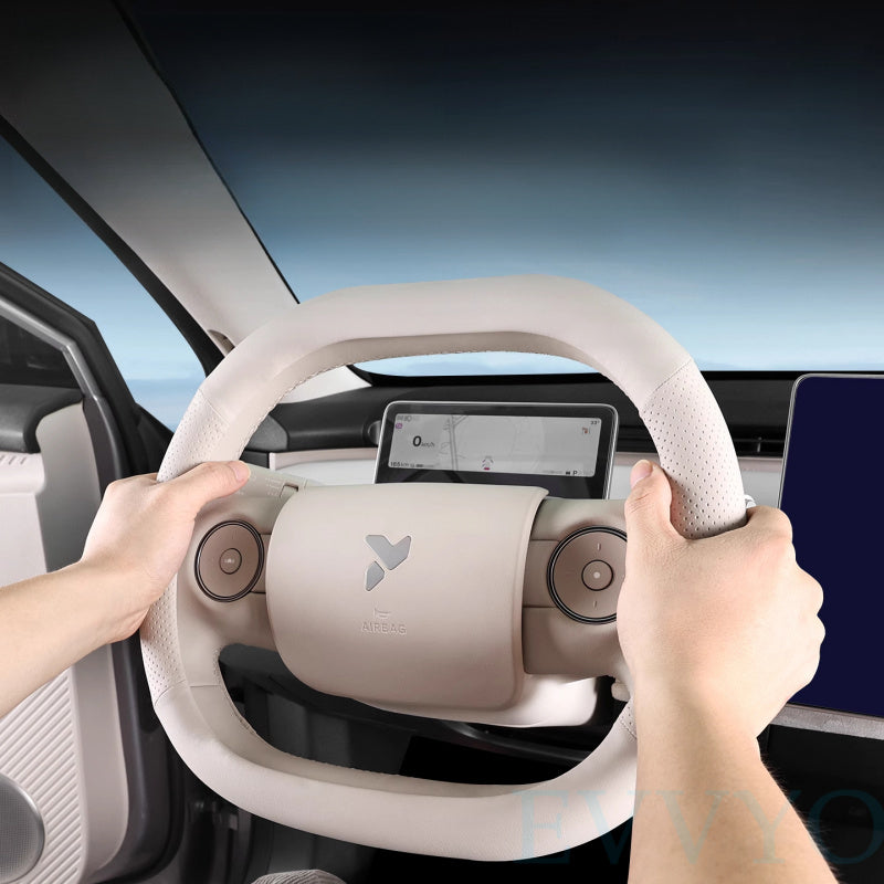 NIO Firefly Leather Steering Wheel Cover – All-Season Anti-Slip
