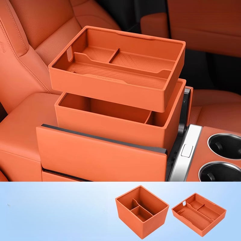 Li Auto L6/L7 Silicone Armrest Storage Box - EVVYO