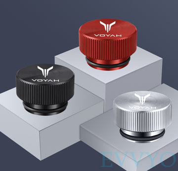 Voyah Car Cigarette Lighter Dust Cover |   Aluminum Alloy Plug with Rubber Seal