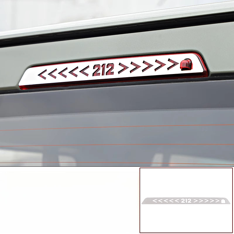 BAW 212 High-Mount Brake Light Cover |   Stainless Steel Trim