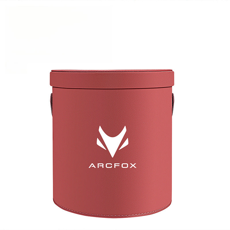 ARCFOX Alpha S/T/T5 Car Trash Bin | Large Capacity PU Leather - EVVYO