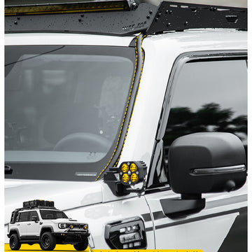 BAIC BJ40 Roof Light Hidden Wiring Trim – Windshield Wire Channel